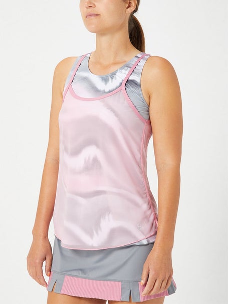 Sofibella Womens Euphoria Overlay Tank