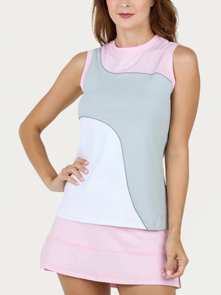 Sofibella Womens Reflective Sleeveless Tank