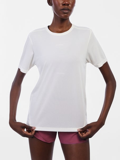 Salomon Womens SHKout Short Sleeve Tee Whisper White