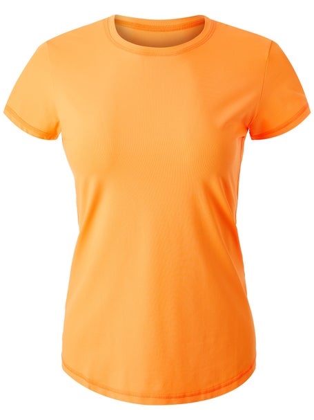 Sofibella Womens UV Short Sleeve Top - Tangerine