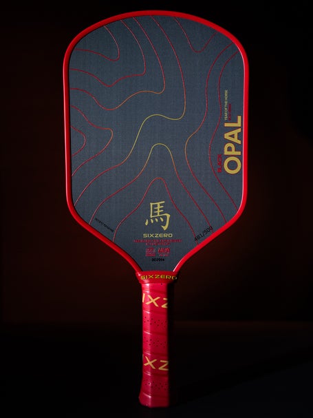 Six Zero Black Opal Pickleball Paddle - CNY Symbol