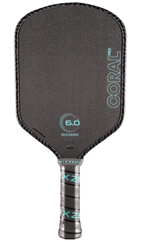 Six Zero Coral Pro Hybrid Pickleball Paddle