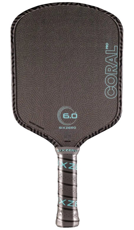 Six Zero Coral Pro Widebody Pickleball Paddle