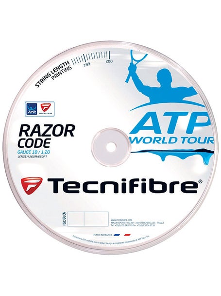 Tecnifibre Razor Code 18/1.20 String Blue Reel - 200m