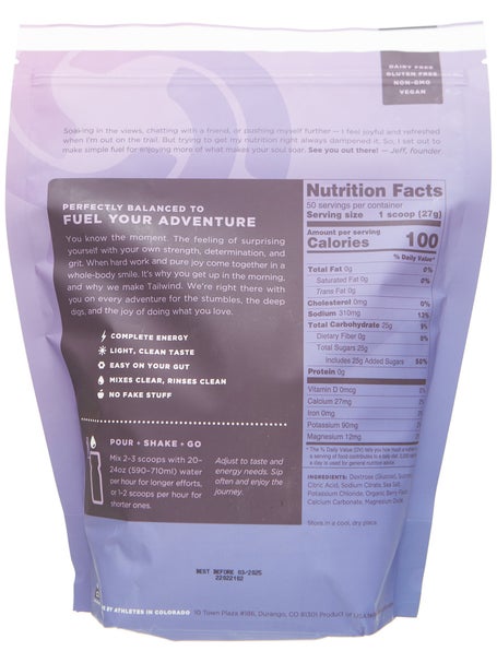 Tailwind Endurance Fuel Drink 50-Serving