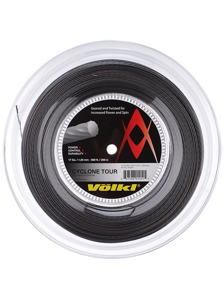 Volkl Cyclone Tour 17/1.25 String Reel Anthracite-200m