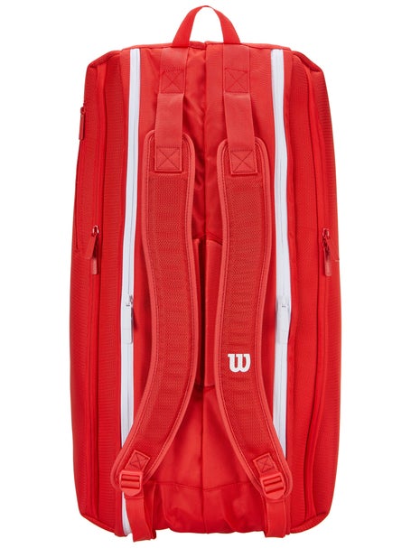 Pack Red Tennis Bag Wilson Super Tour Red Pack Racquet Bag 2025 Tennis Only