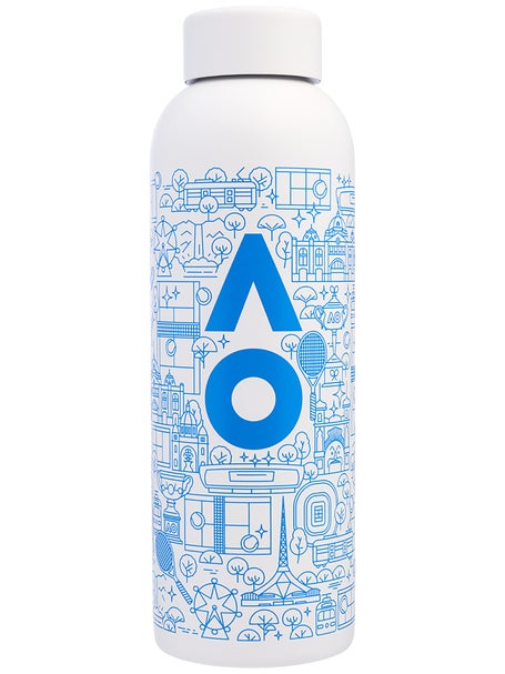 Waterdrop AO Melbourne Stainless Steel 600ml Bottle Wht