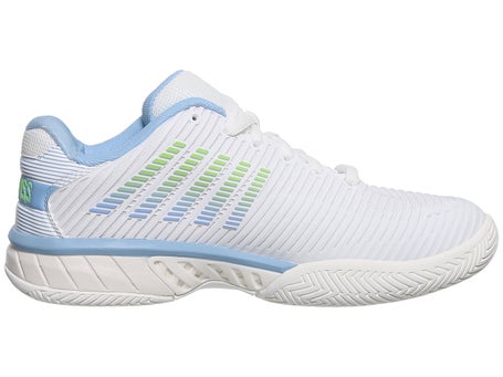 KSwiss Hypercourt Express 2 Wh/Bl/Gn Womens Shoe 