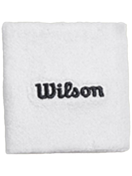 Wilson Logo Wristband - White