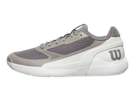 Wilson Rush Pro 5 Titanium/White/Bk Mens Shoes 