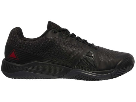 Wilson Rush Pro 4.0 CLASH CLAY Black/Red Mens Shoe