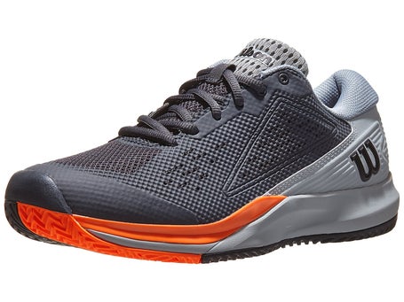 Wilson Rush Pro ACE Ebony/Orange Men's Shoe | Tennis Only