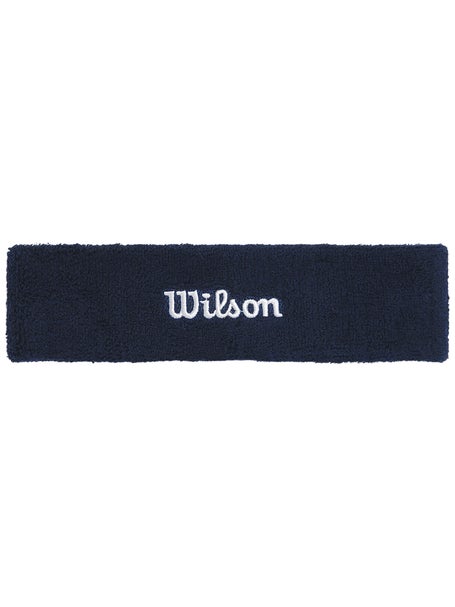 Wilson Terry Logo Headband - Classic Navy