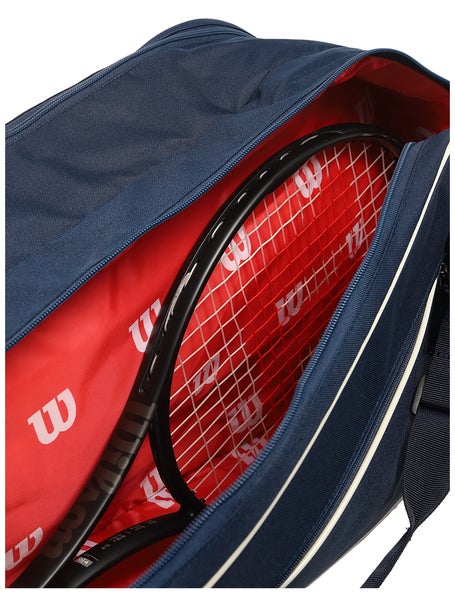 Wilson Team 6 Pack Navy Racquet Bag