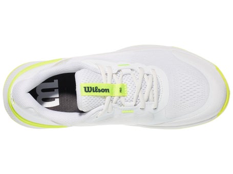 Wilson Intrigue Pro White/Yellow Womens Shoe 