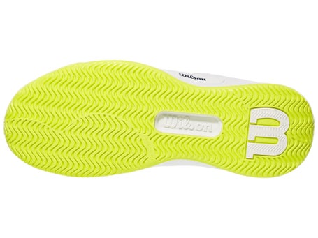 Wilson Intrigue Pro White/Yellow Womens Shoe 