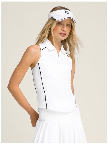 Wilson Womens Tour Polo - Bright White