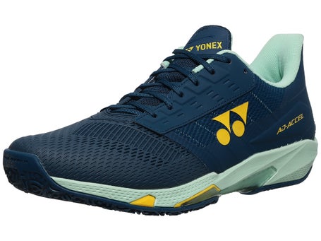 Yonex PC Ad Accel CLAY Teal Blue Mens Shoe 