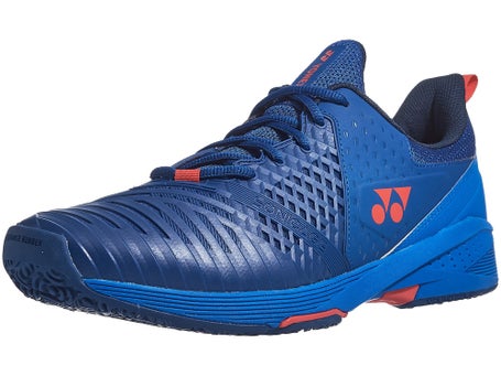Yonex Sonicage 3 Clay Navy/Red Mens Shoe 