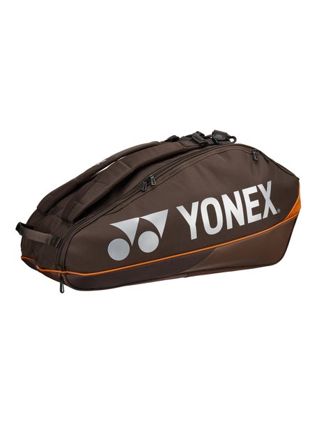 Yonex Pro Racquet 6 Pack Bag Espresso Brown