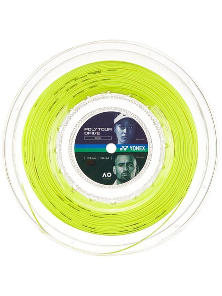 Yonex POLYTOUR DRIVE 16L/1.25 String Reel - 200m
