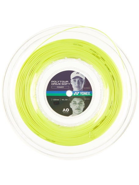 Yonex POLYTOUR DRIVE SOFT 16L/1.25 String Reel - 200m