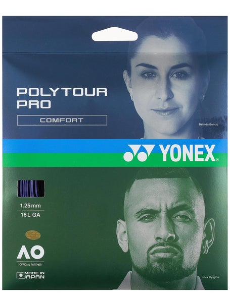 Yonex Poly Tour Pro 16L/1.25 String Set Purple