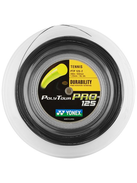 Yonex Poly Tour Pro 120/17 200m Reel (Yellow) » Strung Out