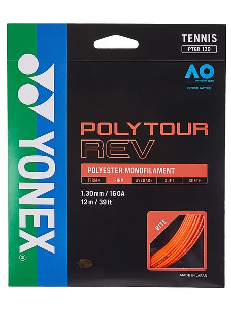 Yonex Poly Tour REV 16/1.30 String Set Orange