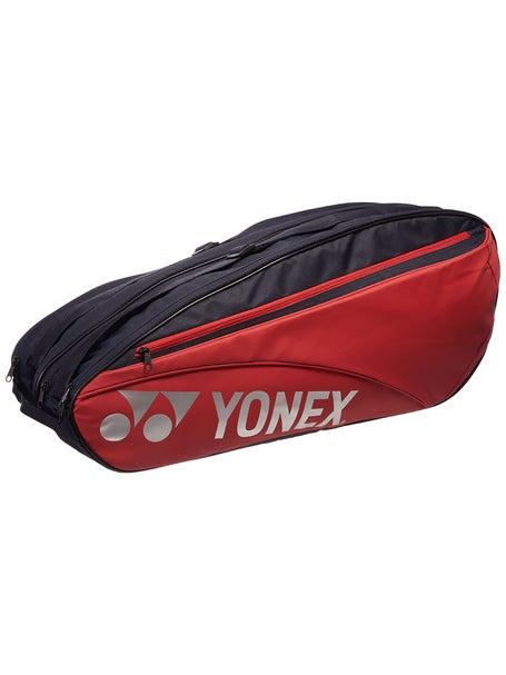 Yonex Team Racquet 6pk Bag Scarlet Red