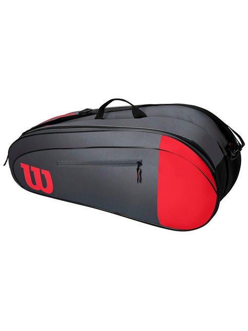 wilson leather tennis bag