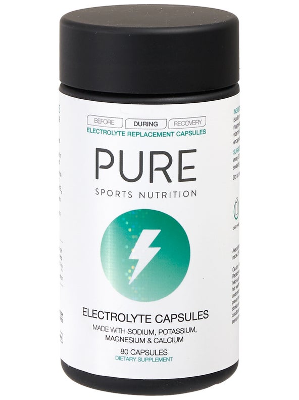 PURE Sports Nutrition Electrolyte Capsules Tennis Only