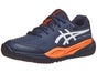 Asics Gel Resolution X GS Midnight/Wh Junior Shoes 