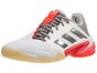 adidas Barricade 13 White/LuRed Women's Shoe