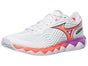 Mizuno Wave Enforce Tour 2 Wh/Lava Orange Wom's Shoe