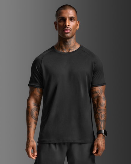 2XU Mens Aero Mesh Tee Black