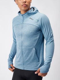 2XU Men's Ignition Hooded Mid-Layer Shadow