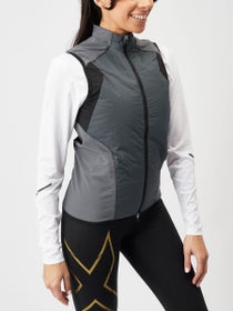 2XU Women's Light Speed Hybrid Vest Turbulence/Black