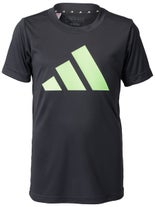 adidas Boy's Logo T-Shirt - Carbon