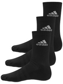 Adidas Cushion Crew 3-Pack Socks Black