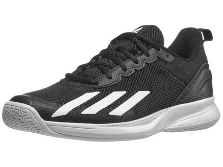 adidas Courtflash Speed Black/White/Silver Mens Shoe