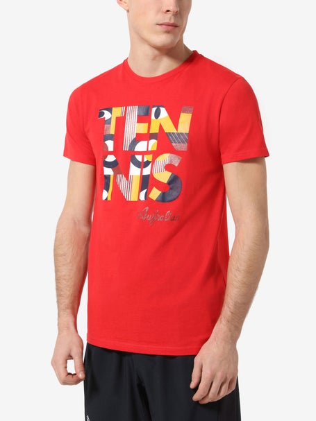 Australian Mens Tennis Geometry T-Shirt