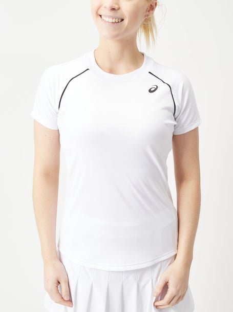 ASICS Womens Court Piping Short Sleeve