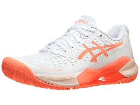 Asics Gel Challenger 14 White/Sun Coral Womens Shoes