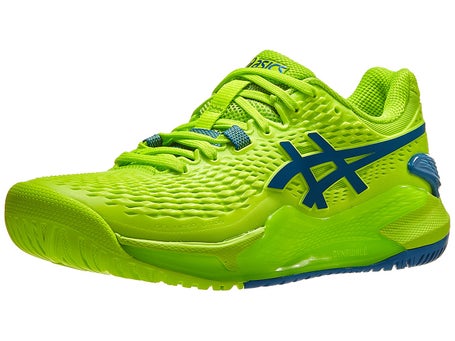 Asics Gel Resolution 9 Clay Green/Blue Womens Shoes