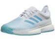 adidas SoleCourt Boost Parley White/Blue Women's Shoes