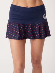BB Women's Basic Star Navy Skirt
