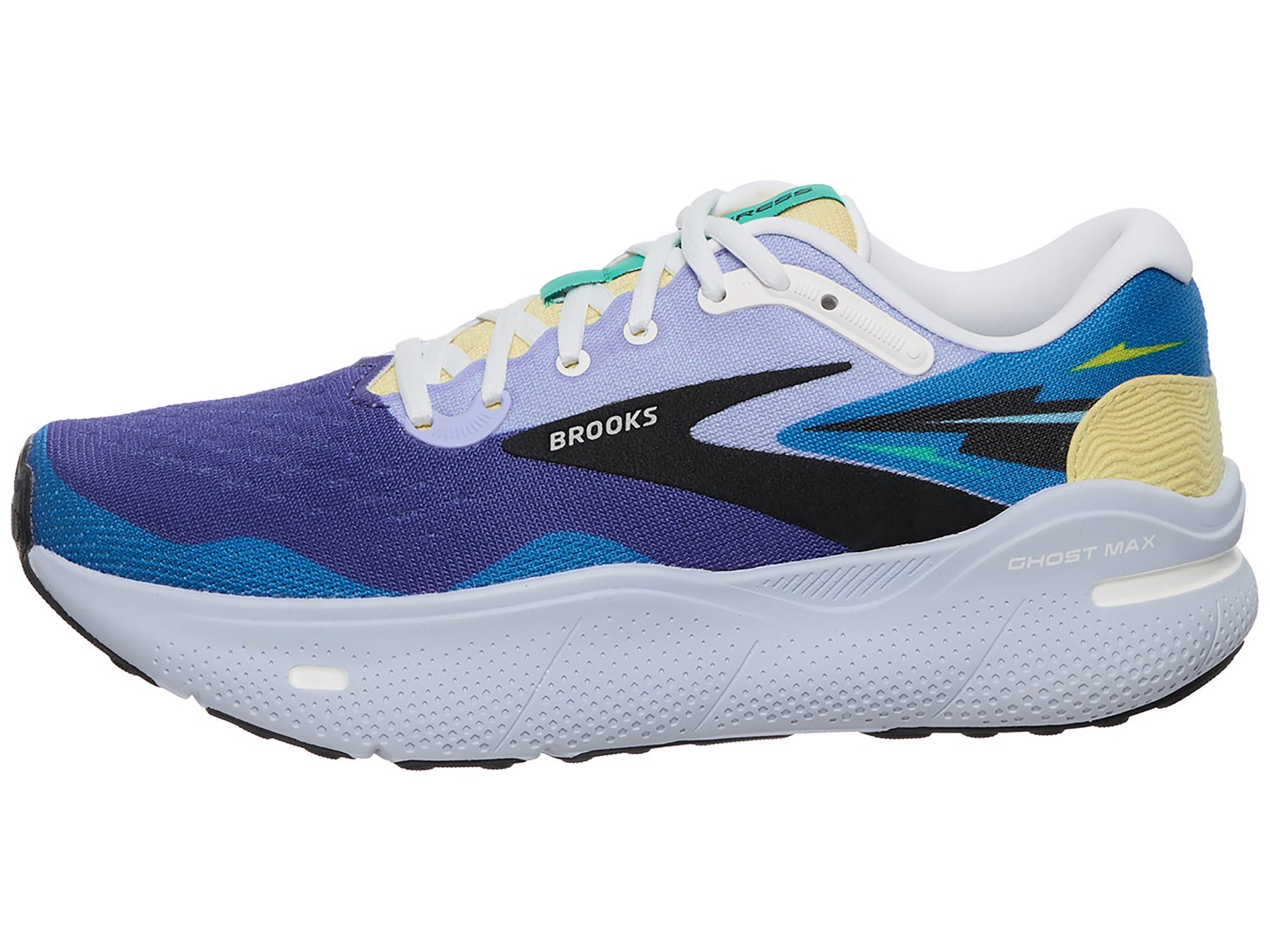 Brooks Ghost Max Women's Shoes Damon Blue/Yellow/Black | Tennis Only
