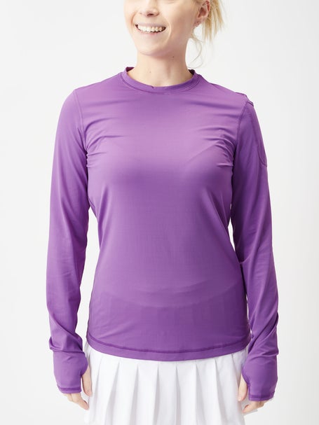 BloqUV Womens Long Sleeve Top - Purple